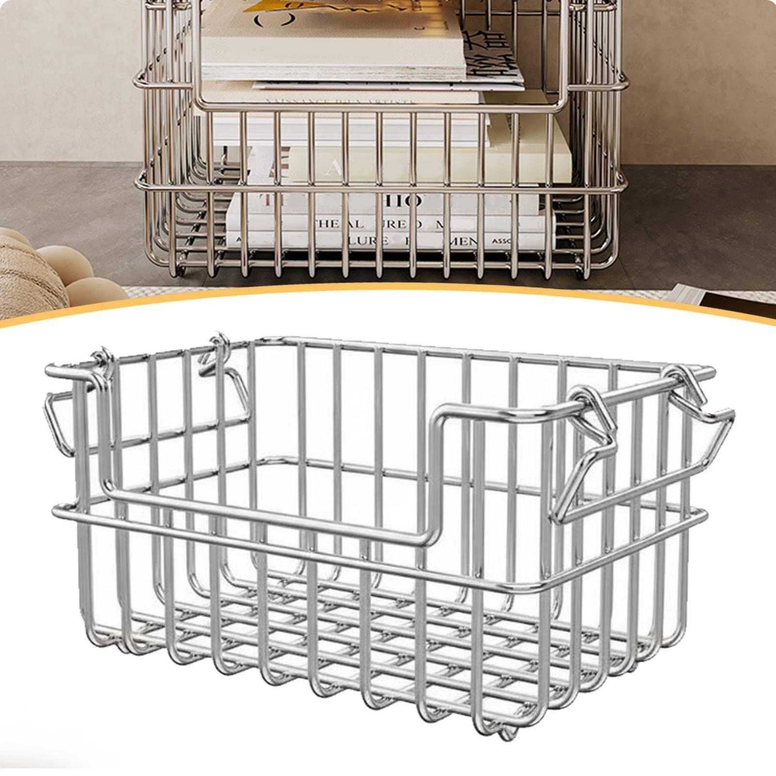 Kitchen Gadgets Organizer - Cesta Organizadora de Acero Inoxidable de