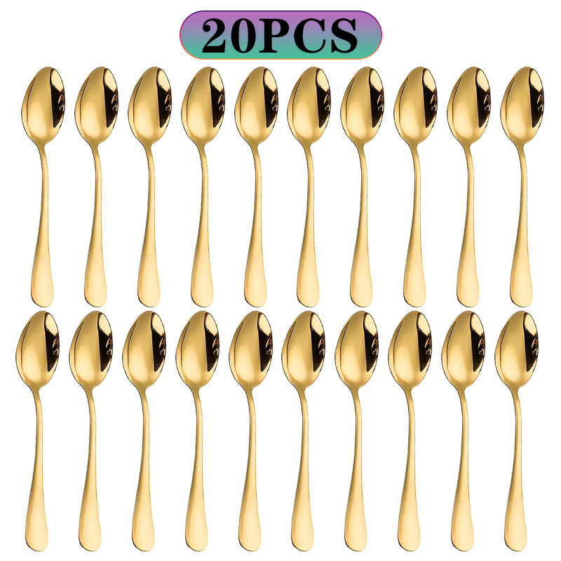 Juego de cucharas pequeñas de  - Kitchen Gadgets Gold reseña y precio