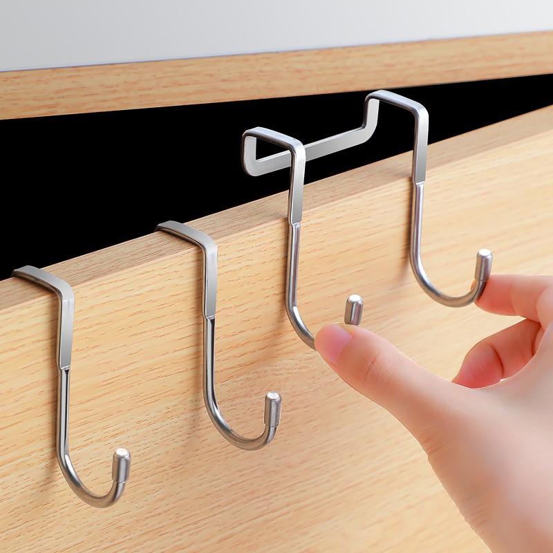 1/5 piezas de gancho doble en  - Kitchen Gadgets Organizer reseña y precio